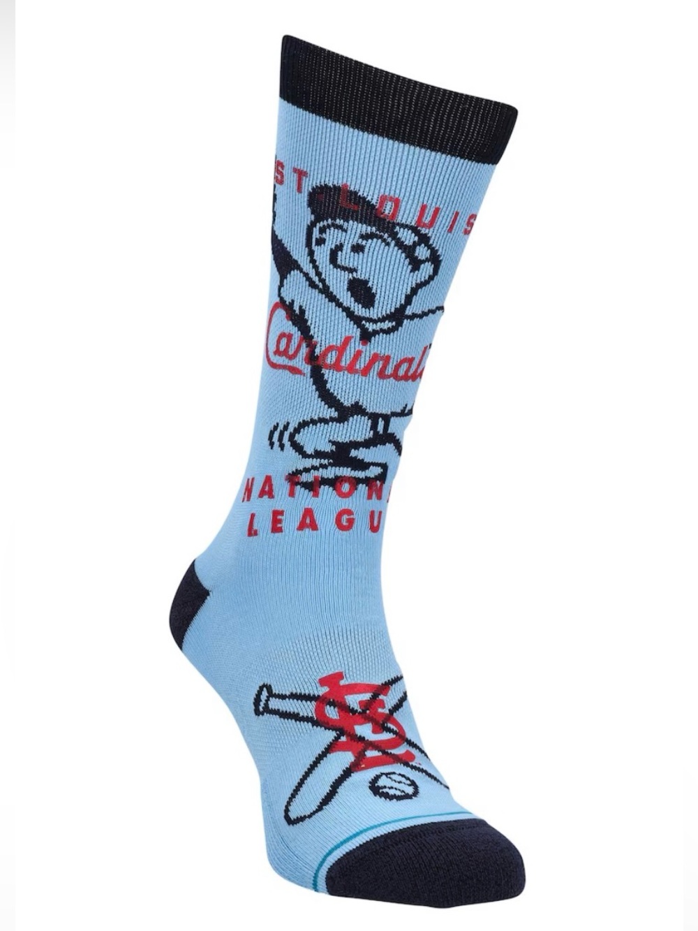 🧢 NEW🧢MLB Cardinals Hey Batter Socks - Picture 6 of 10